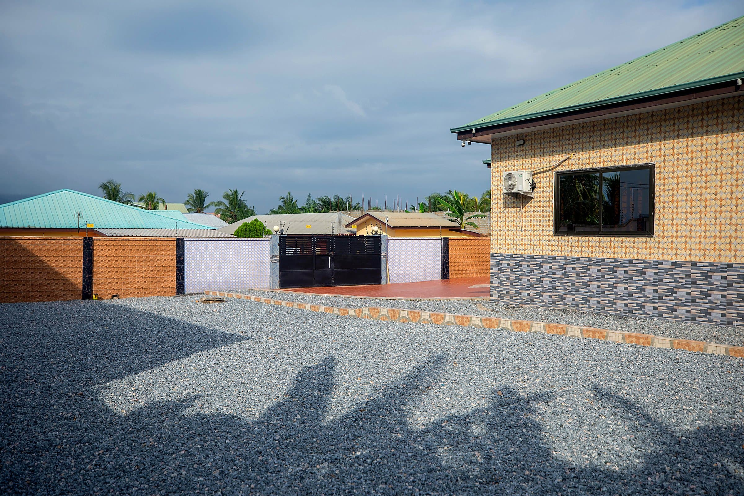 The boundary wall